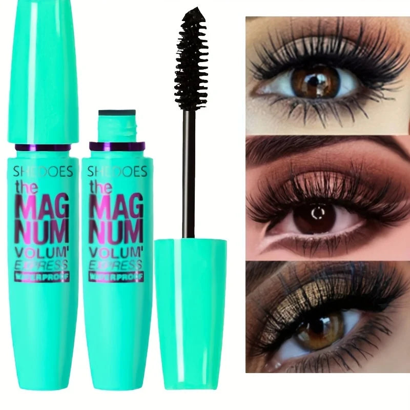 Schwarze Mascara Schönheit Make-up