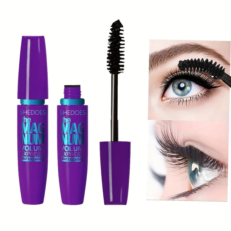 Schwarze Mascara Schönheit Make-up