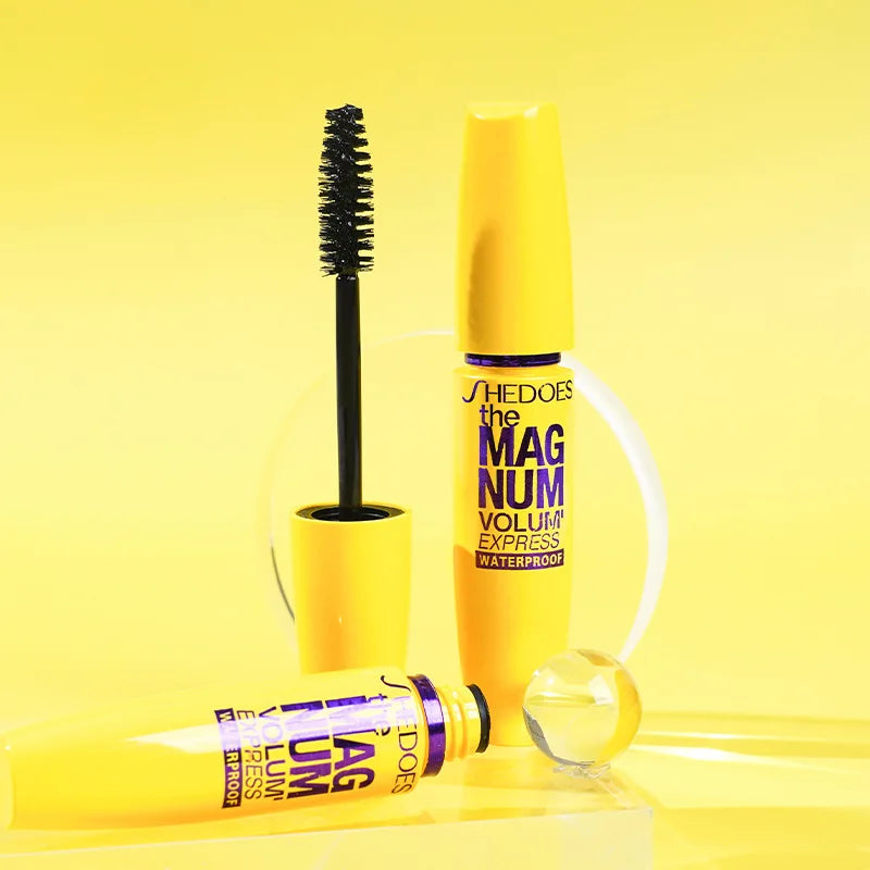 Schwarze Mascara Schönheit Make-up