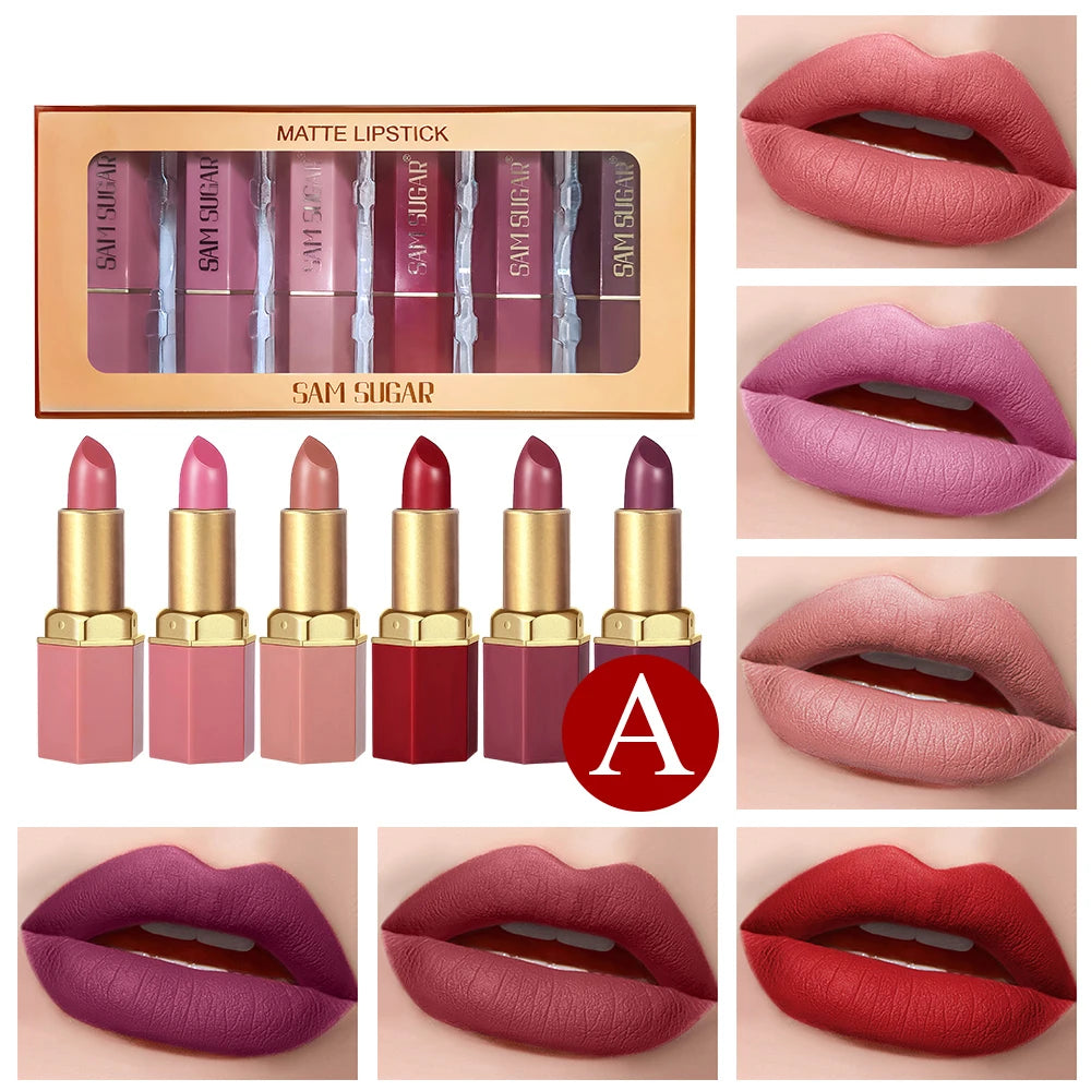 Lippenstift 6 Farben