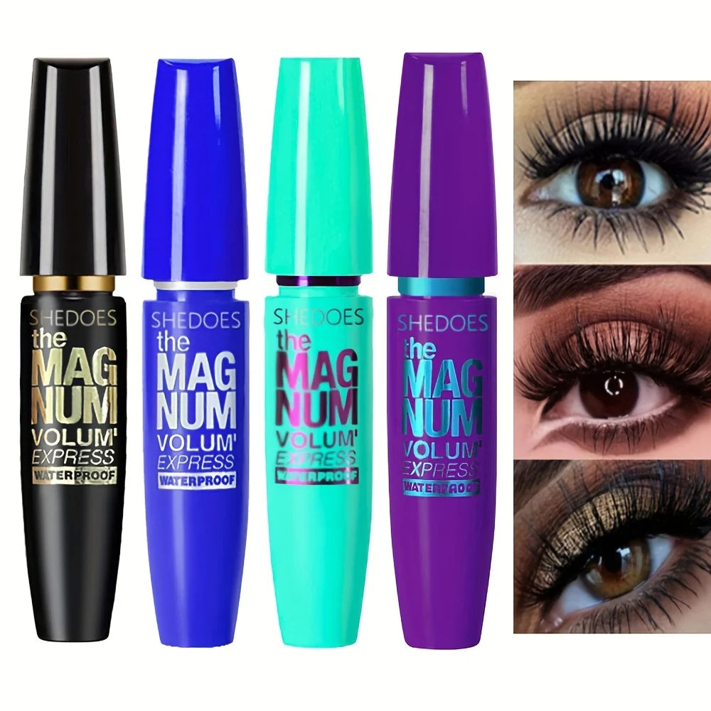 Schwarze Mascara Schönheit Make-up